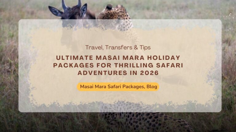 Honeymoon or Couples Masai Mara Safari Packages