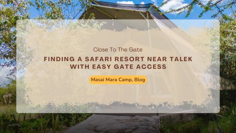 masai mara camp