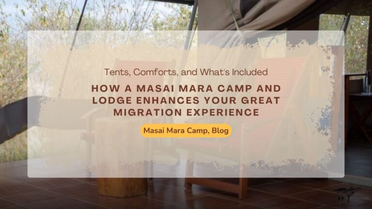 Masai Mara Camp and Lodge